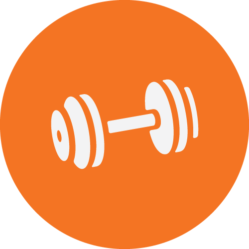 physical icon with a dumb weight